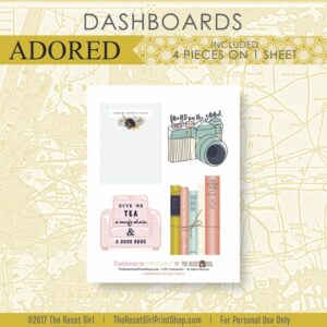 Extras >> Dashboards Adored Collection