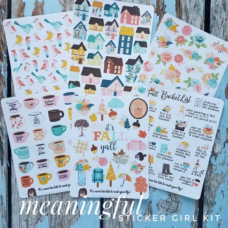 Meaningful Sticker Girl Kit