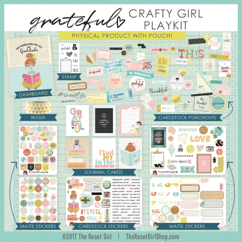 Grateful Crafty Girl Playkit