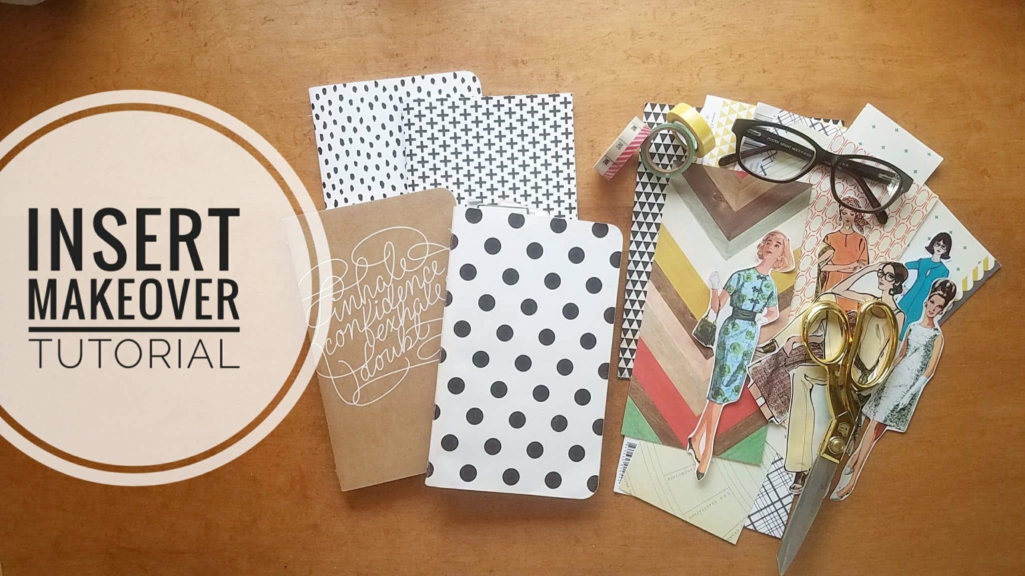 Setting Up a Travelers Notebook – Insert Decorating