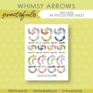 Whimsy Arrows >> Grateful Collection