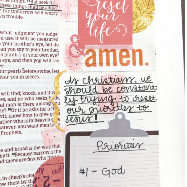 Bible Journaling With Guest Designer Alyssa Duncan