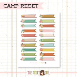 Camp Reset 2018: Flags