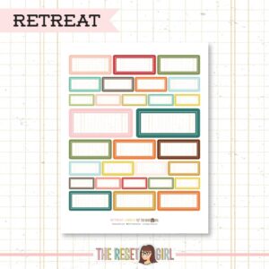 Embellishments >> Labels: Retreat Collection