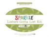 Listers Gotta List Kit >> Sparkle