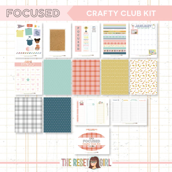Crafty Club Kit >> Focused