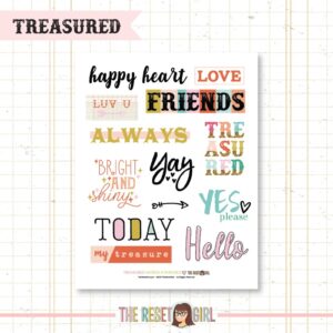 Words & Phrases >> Treasured