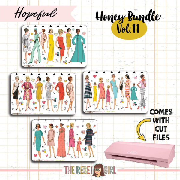 Honey Bundle #11 >> Hopeful >> Cut Files
