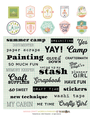 Words & Phrases >> Wanna Craft - The Reset Girl