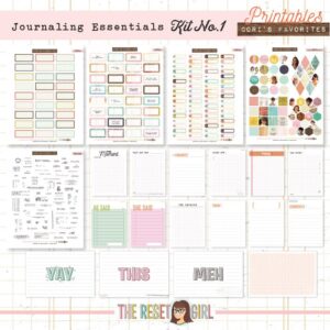 Journaling Essentials - Kit No. 1 Printables