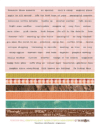 Washi and Word strips