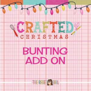 Crafted Christmas Bunting Add On