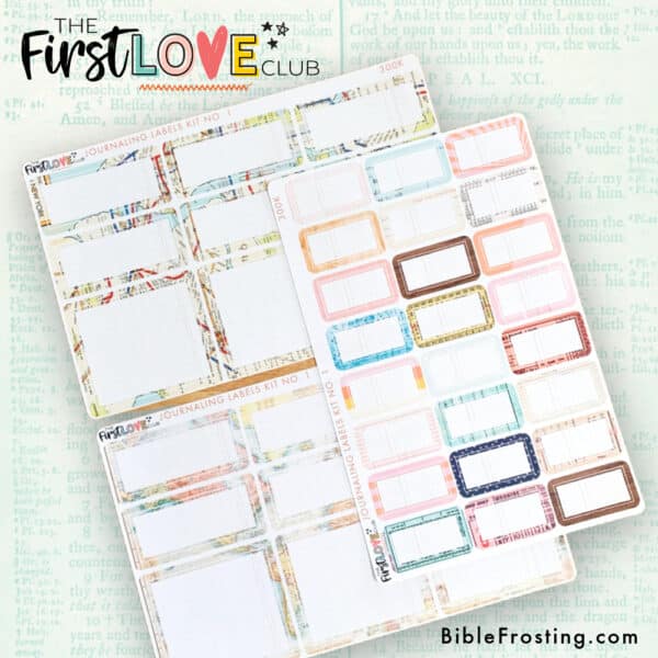 Stickers_Journaling Labels Kit No. 1
