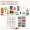 Cori's Retro Life Junk Journal Kit