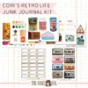 Cori's Retro Life Junk Journal Kit