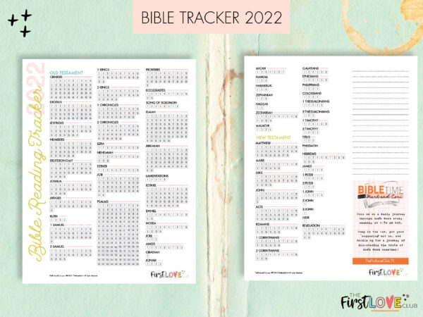 Bible Tracker 2022