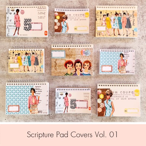 Scripture Pad Covers Vol 1